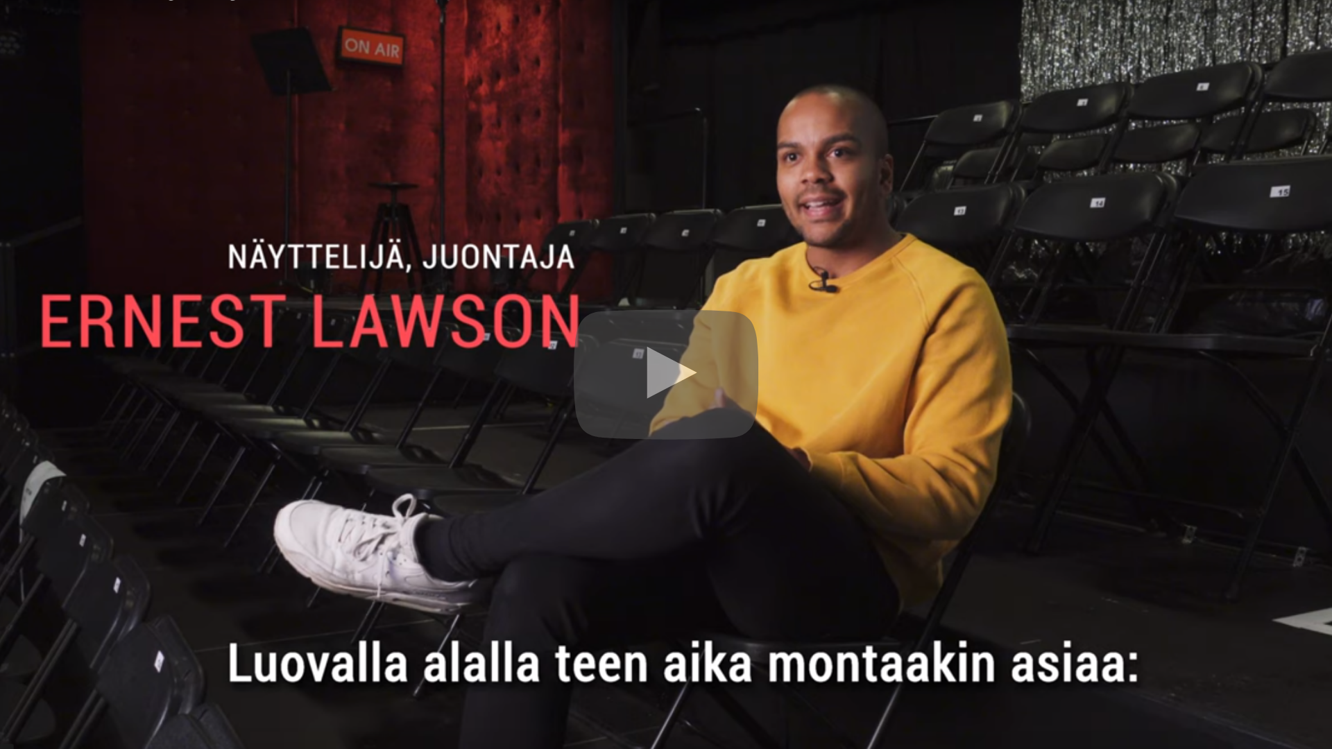 Kuva Ernest Lawsonista toimii linkkinä videoon.